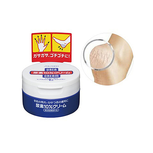 Shiseido Urea Cream to reduce cracked heels and fingers